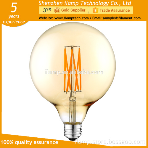 ilamptech 2016 new products G80 G95 G125 optional 4W 230V Glass Housing globe Led light Bulb